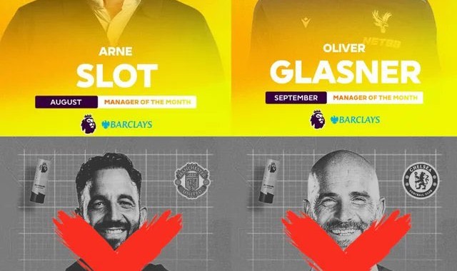 开云入口-瓜帅塔帅本赛季还未拿过！此前2个月最佳主帅均下课 12月是埃梅里