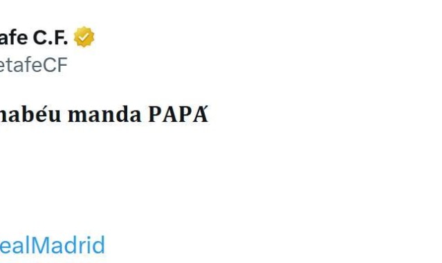 kaiyun-赫塔费官媒赛后发布多条内容嘲讽皇马：在伯纳乌，是爸爸说了算